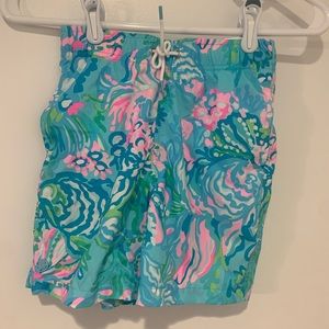 NWT lilly Pulitzer boys swim shorts